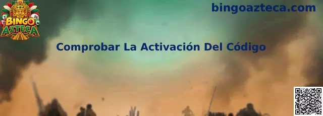 Guía para comprobar la activación de un código promocional en Bingo Azteca