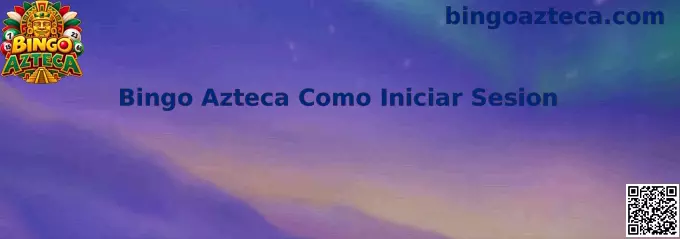 Referencia visual del proceso para iniciar sesión en Bingo Azteca