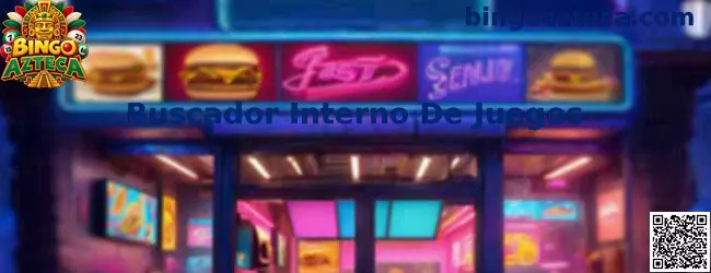Buscador interno de juegos de Bingo Azteca para localizar títulos y aplicar filtros