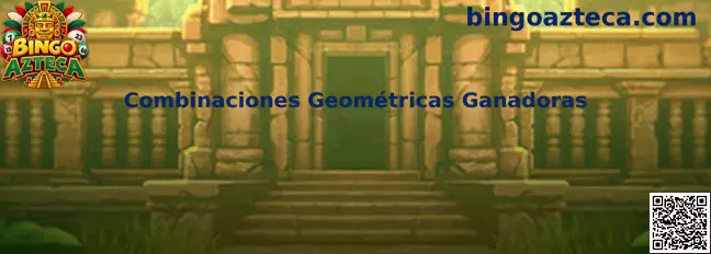 Diagrama de esquemas de combinaciones geométricas ganadoras en cartones de Bingo Azteca